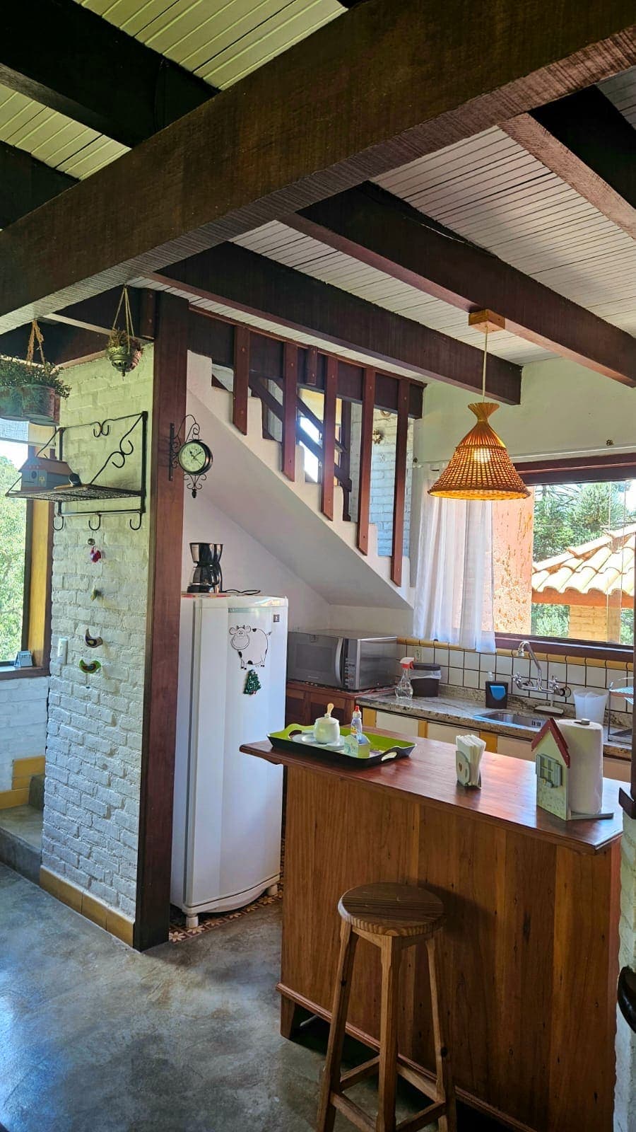 Chalé Alfazema — Para casais, com lareira à alcool e vista para montanhas 8