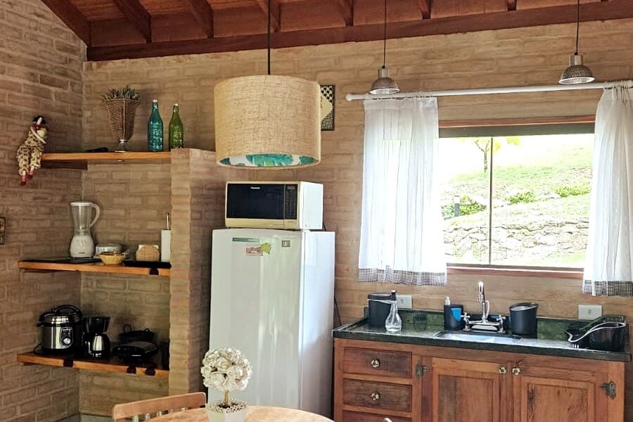 Chalé Hortensia — Luxo em cada detalhe, com Lareira e Privacidade para Casais 6